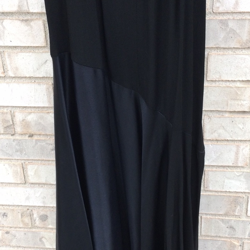 Jessica McClintock long form fit thigh slit dress - Picture 8 of 10